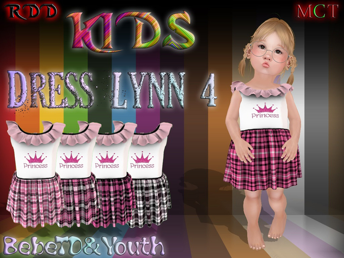 RDD-KIDS Dress Lynn 4 Bebe/Chonk