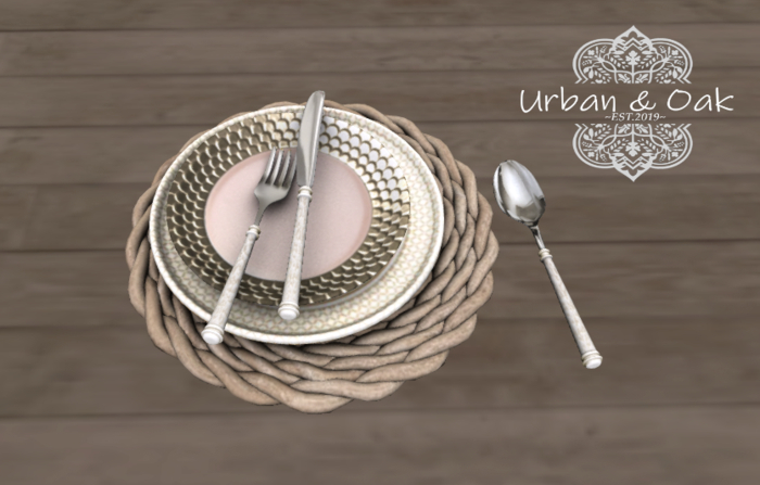 {U&O} Bakery Plate Setting
