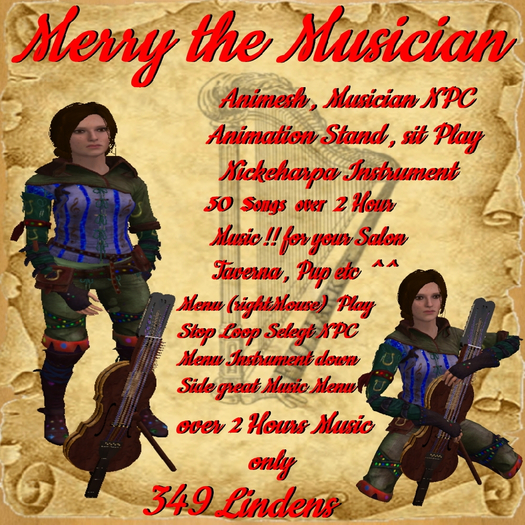 Merry-The-Musician V3.1 Boxed