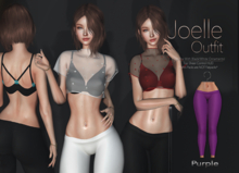 [[ Masoom ]] Joelle Pants - Purple-Legacy Perky, Legacy, Lara, Freya 