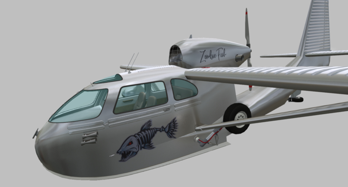 Paint Sea-D (Zombie Fish)