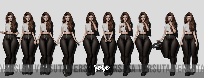 versuta. rose // fatpack