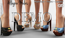 Demo FashionNatic - Allegra Mules Fatpack - Maitreya, Belleza Freya, Legacy