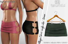 FashionNatic - Allegra Skirt Green - Maitreya, Belleza Freya, Legacy