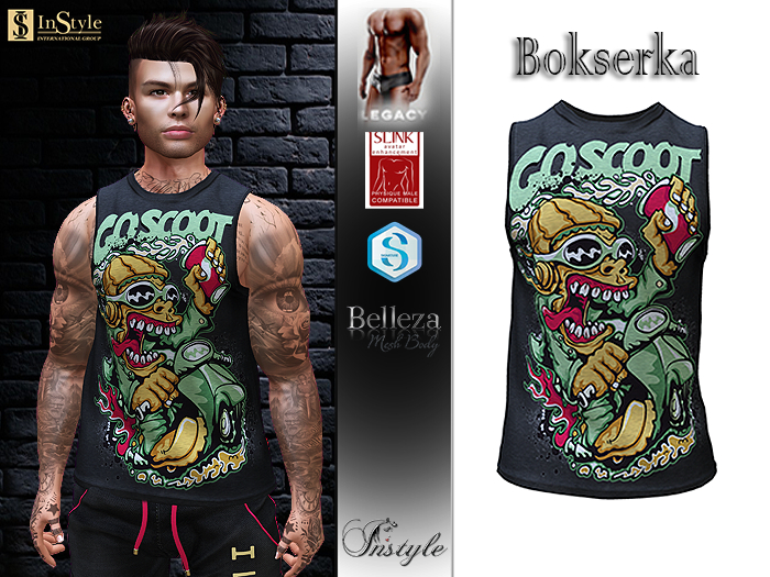 InStyl-Men's  Bokserka v2-(for Belleza Jake, Slink Male, Signature Gianni, Legacy)
