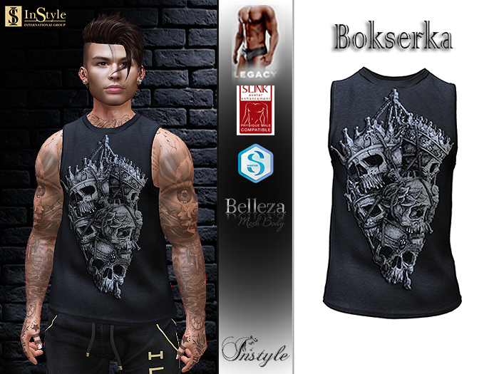 InStyl-Men's  Bokserka v3-(for Belleza Jake, Slink Male, Signature Gianni, Legacy)- Promo action Sale until 01.11
