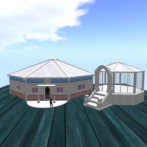 Anna's Cottage and Gazebo Mesh Boxed