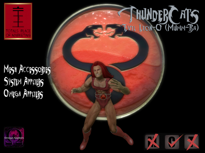 Evil Lion-O - System/Omega Applier Outfit