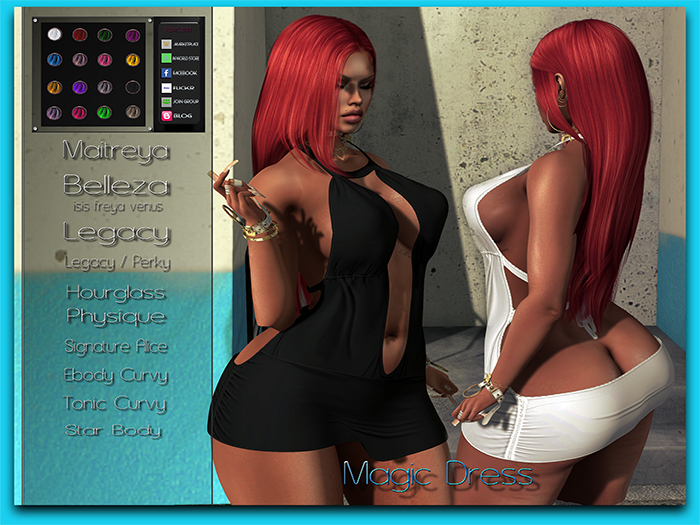 [TOXIC BISH] Magic Dress @ HUD