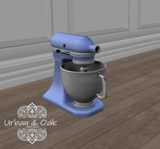 {U&O} Blue Mixer