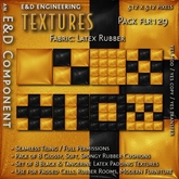 [FLR129] 8 Soft, Spongy Orange Latex Textures Rubber Textures Rubber Cushions PVC Textures from E&D ENGINEERING