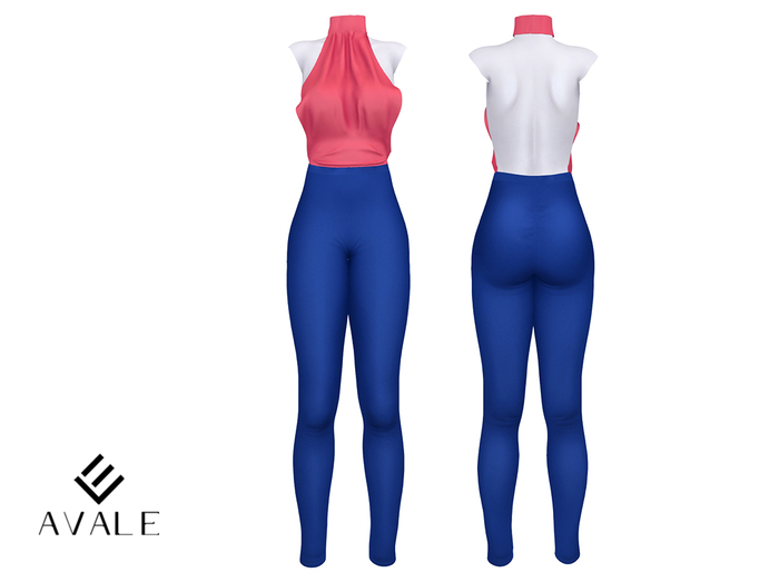 AVALE Misha Jumpsuit - Blueberry
