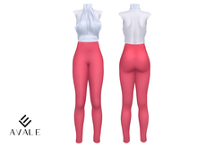 AVALE Misha Jumpsuit - Coral