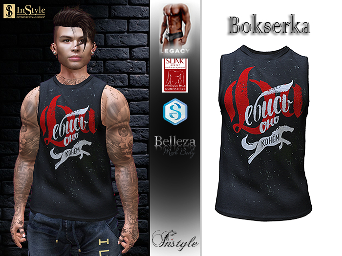 InStyl-Men's  Bokserka v6-(for Belleza Jake, Slink Male, Signature Gianni, Legacy)