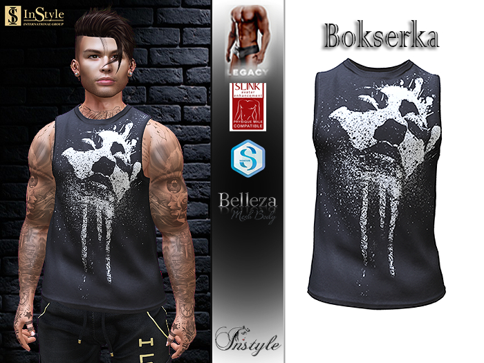 InStyl-Men's  Bokserka v7-(for Belleza Jake, Slink Male, Signature Gianni, Legacy)