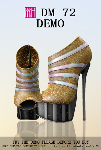 [DM]Full Perm 72 demo high-heeled shoes