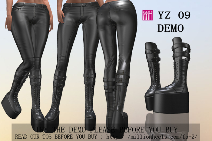 [YZ]Full Perm 09 demo Pants and shoes