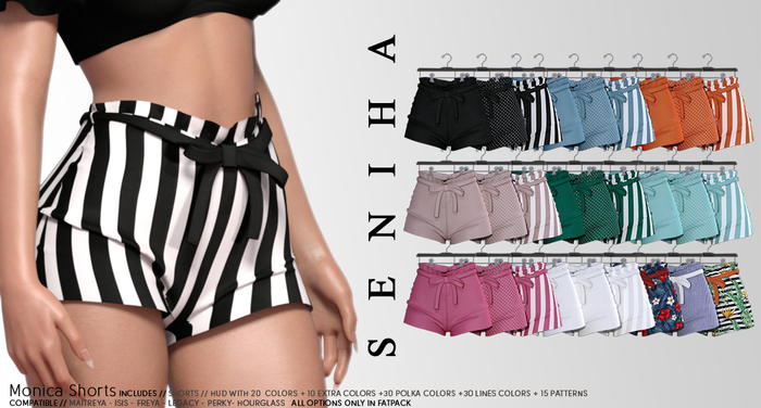 Seniha. Monica Short // Fatpack