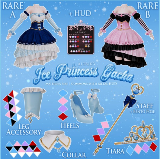 ALTAIR* ice princess outfit B RARE