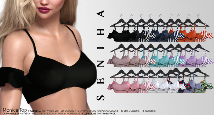 Seniha. Monica Top // Fatpack
