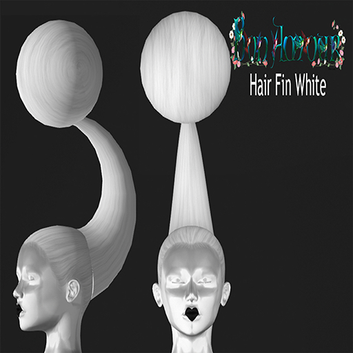 Bon Amour - Hair Fin White  ADD ME