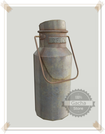 Wisteria*- Milk Can- RUSTED - #20