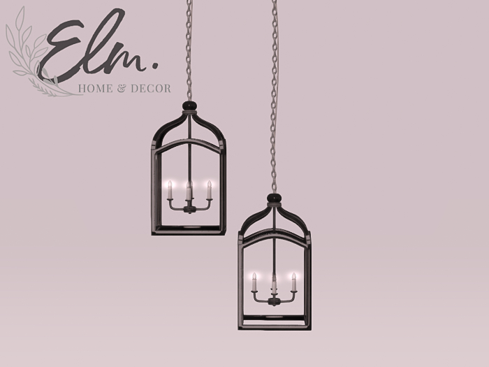 Elm. Lorhen Pendant Light [Charcoal]