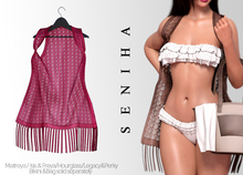 Seniha. Mallorca Vest // Dark Pink