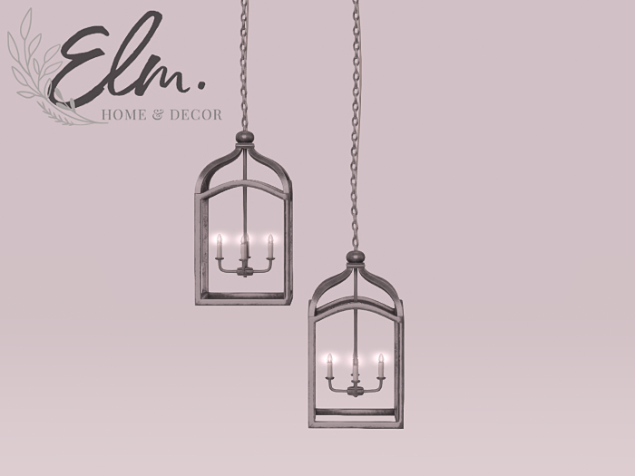 Elm. Lorhen Pendant Light [Silver]