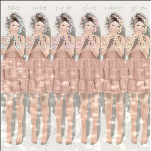 *N*Sakura - Shidare forearm Blue<box>