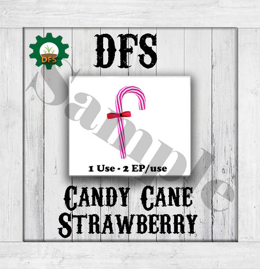 THF WHITE DFS Candy Cane Strawberry
