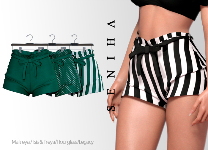 Seniha. Monica Short // Green
