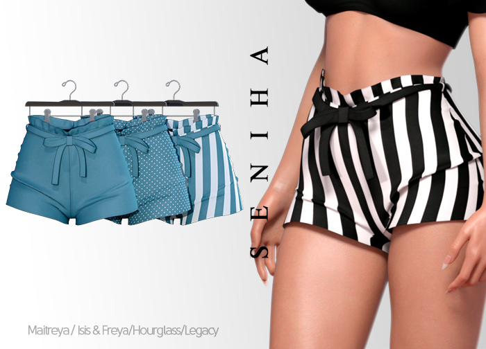 Seniha. Monica Short // Blue