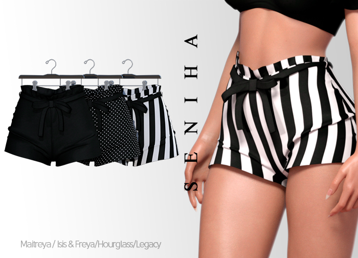 Seniha. Monica Short // Black