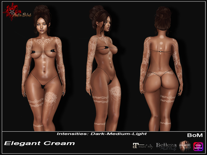 *NB* Elegant Cream Tattoo