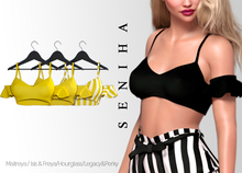 Seniha. Monica Top // Yellow