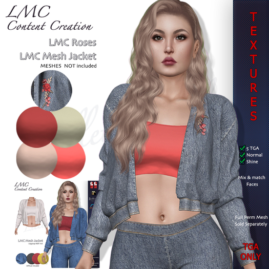 LMC TGA - Jacket - Roses -