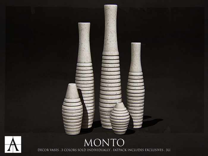 Architect. Monto Vases (white)