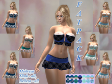 &ML& Fatpack Suit "Plaid summer" (FP-7) with HUD ALLBODIES 
