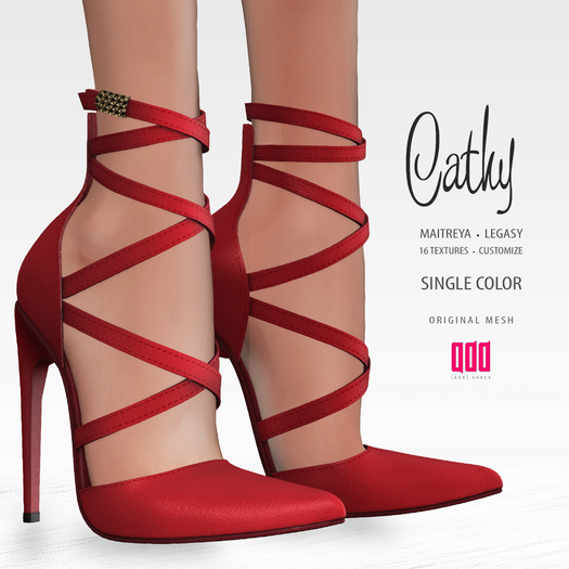 20207 [ADD] Cathy Shoes - Red