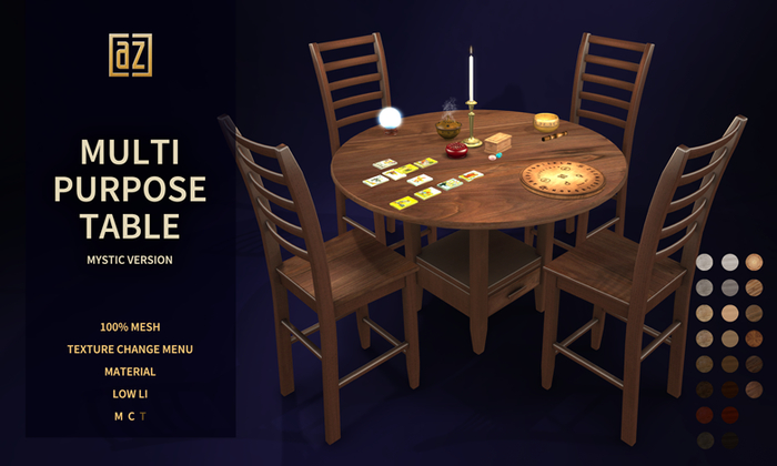 [az] Multipurpose Table - Mystic Version