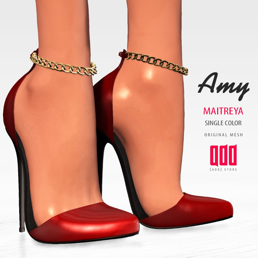 20262 [ADD] Amy Shoes - Red