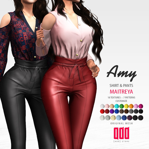 20242 [ADD] Amy Shirt Pants - FATPACK