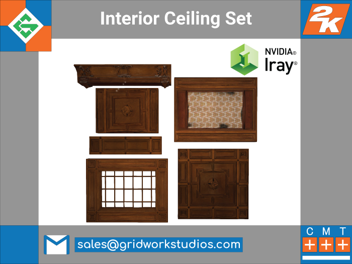 MESH: Interior Ceiling  Set