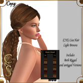 (CNS) Lisa Hair Light Brown