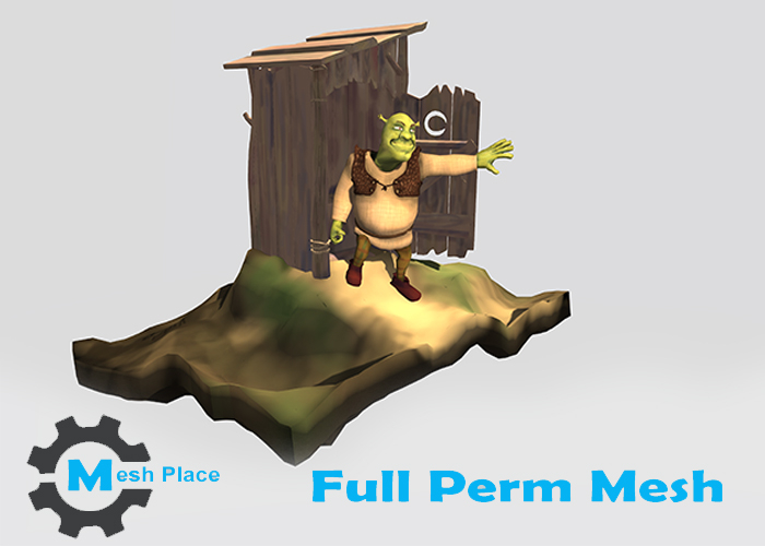 Mesh Place - Green Monster (add to unpack)