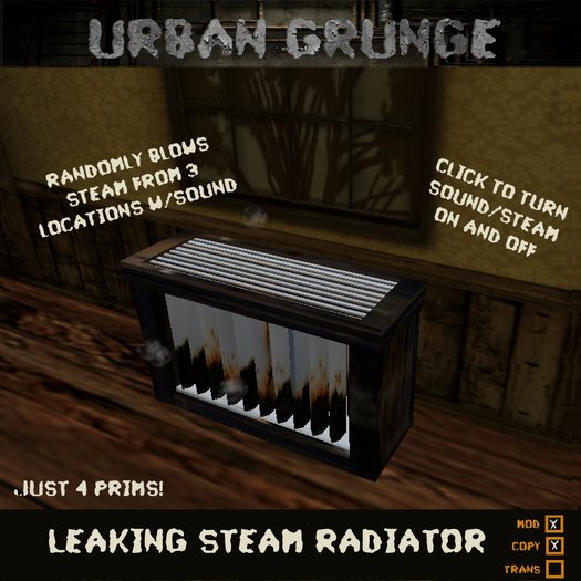 Steam Radiator Leaks Steam w/Sound