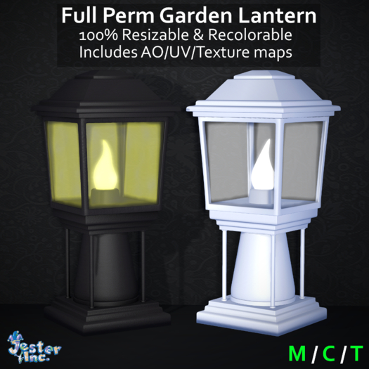 [Jester Inc.] Full Perm Garden Lantern! - Add to Unpack