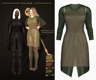 (Stitched) Brienne Tunic - Green