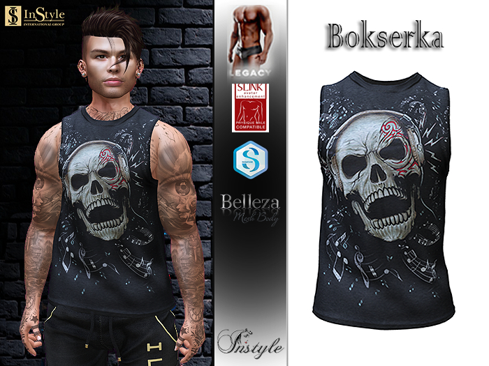 InStyl-Men's  Bokserka v8-(for Belleza Jake, Slink Male, Signature Gianni, Legacy)